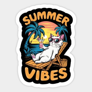 summer vibes Sticker